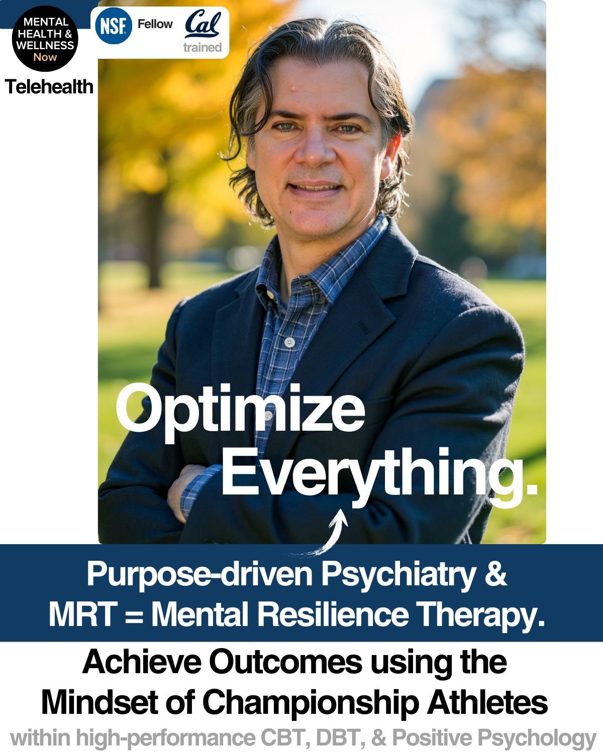 Thomas Campi MD Psychiatry Mental Resilience Therapy Achieve Through the Mindset of Professional Athletes CBT DBT Telehealth